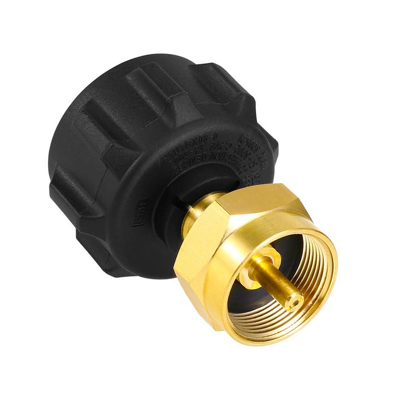 Hooshing Propane Refill Adapter for 1lb Propane Tanks QCC1 Regulator Valve Fits QCC1/Type1 Propane Tank, Pack of 1 - Image 1
